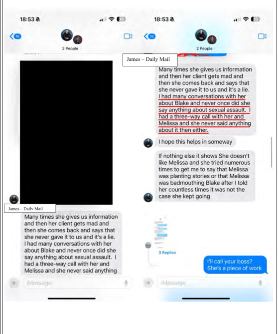 Justin Baldoni Texts