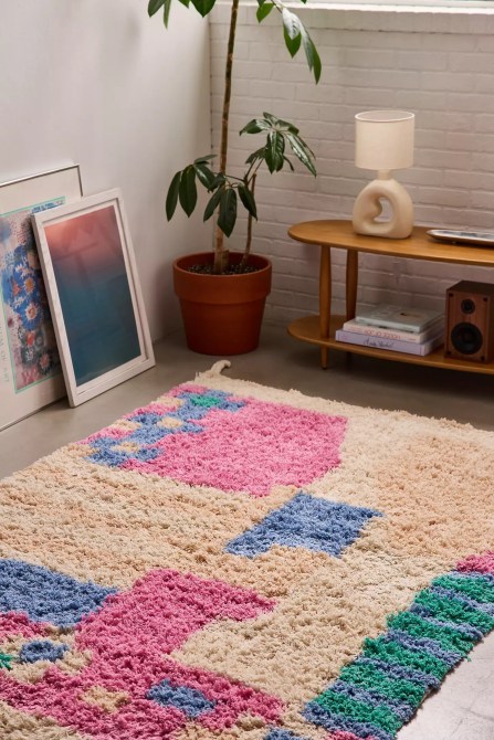 A colorful rug