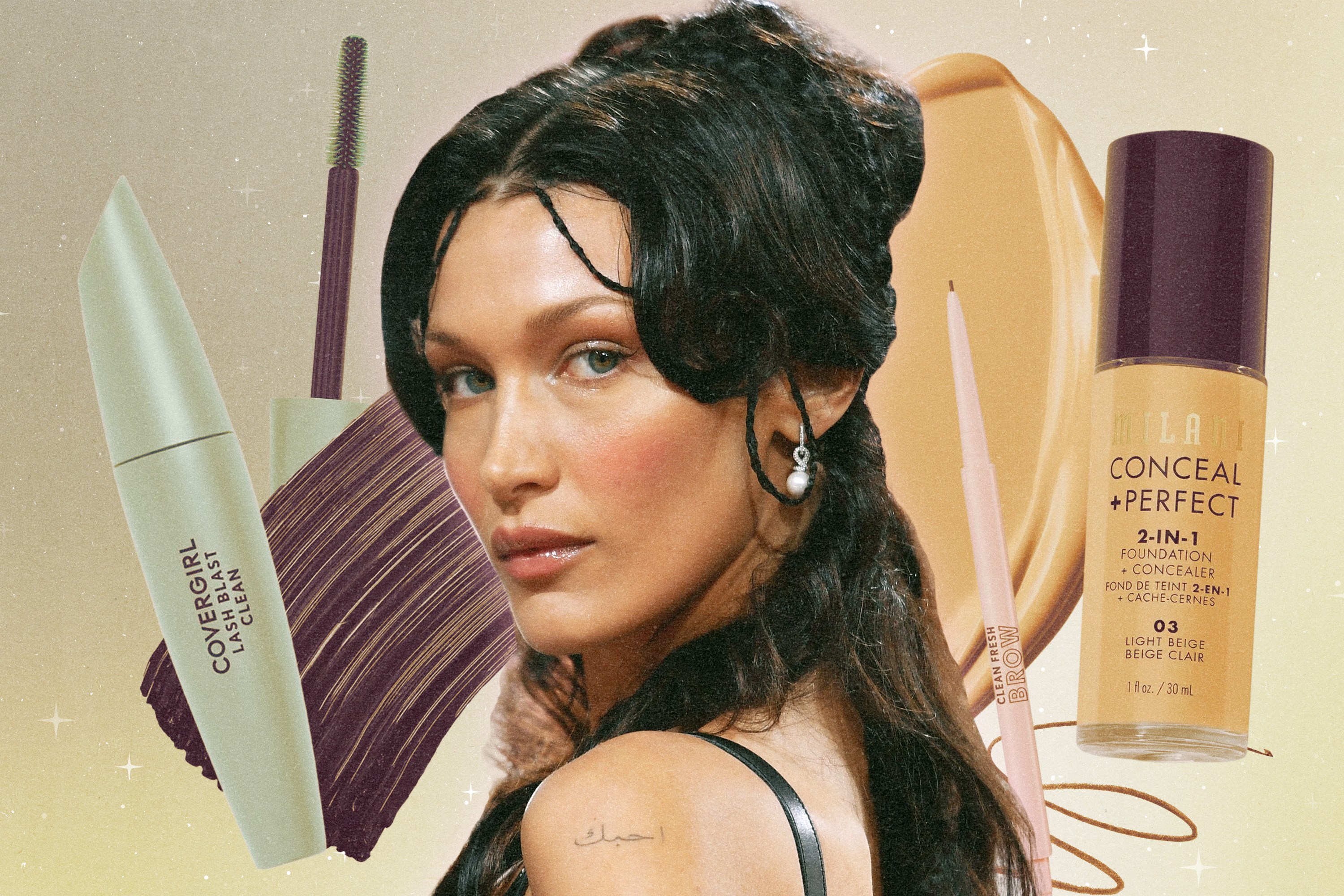 Bella Hadid and Beauty Products