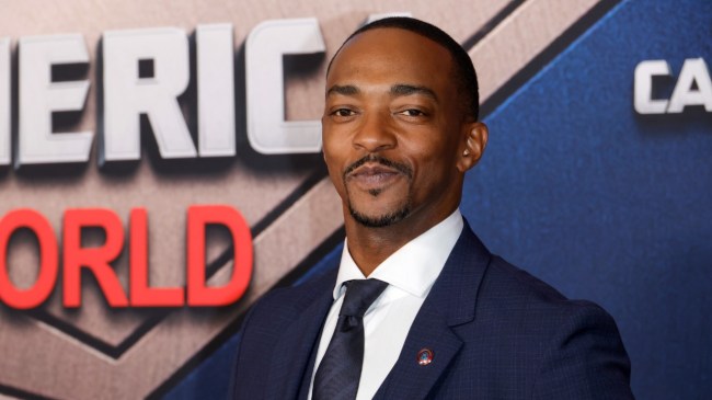 Anthony Mackie at the Captain America: Brave New World premiere