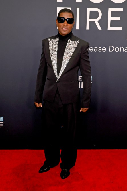 Babyface at the 2025 Grammys.