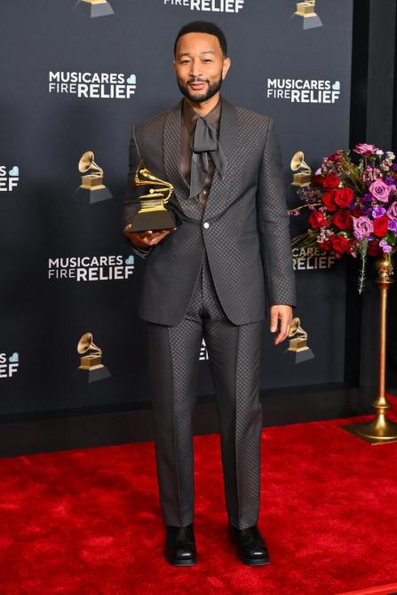 John Legend at the 2025 Grammys.