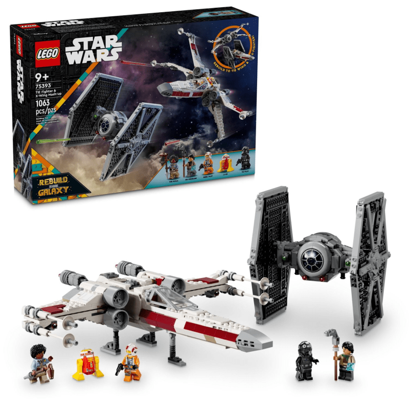 LEGO Star Wars TIE Fighter & X-Wing Mash-up Building Toy