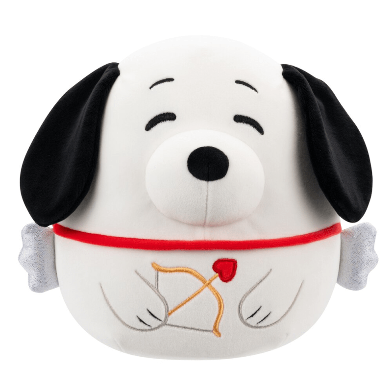 Squishmallows Peanuts Snoopy Cupid Plush, 8 in