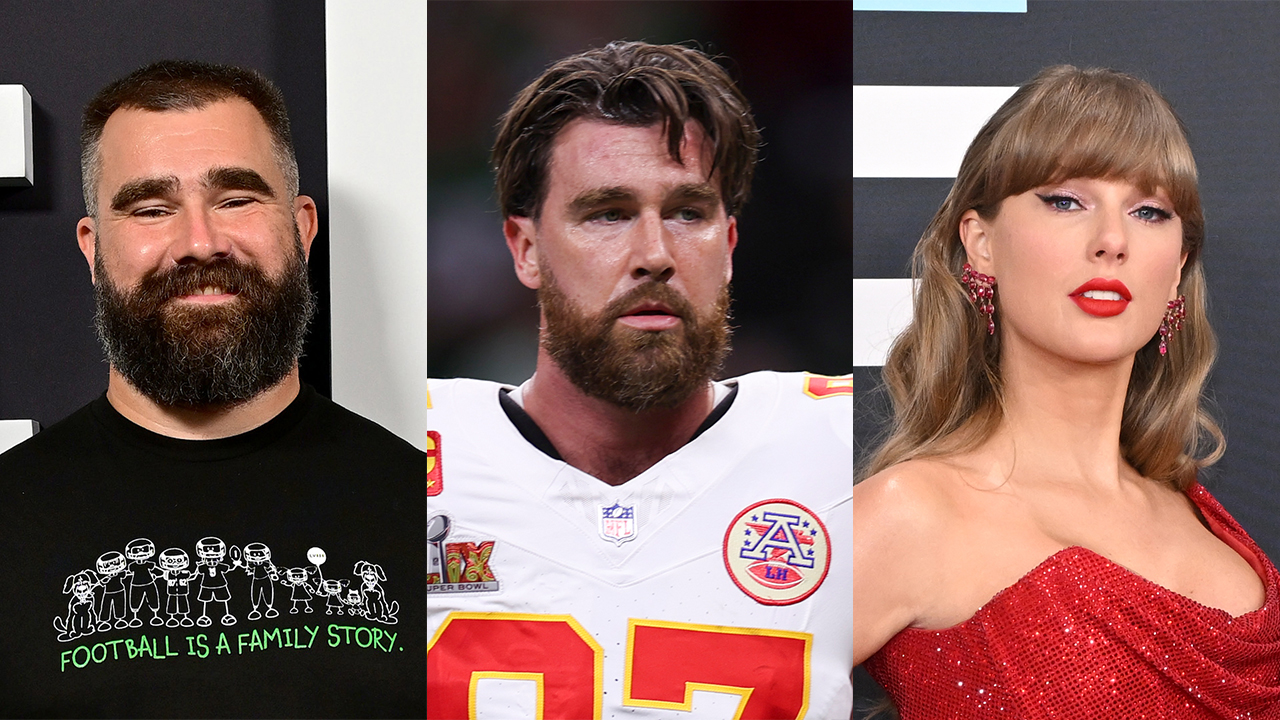 Jason Kelce, Travis Kelce, Taylor Swift
