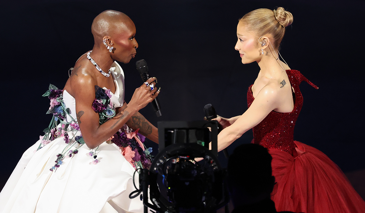 Cynthia Erivo & Ariana Grande at Oscars 2025