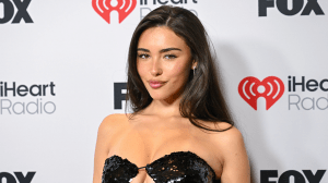 Madison Beer at the 2025 iHeartRadio Music Awards held at the Dolby Theatre on March 17, 2025 in Los Angeles, California.