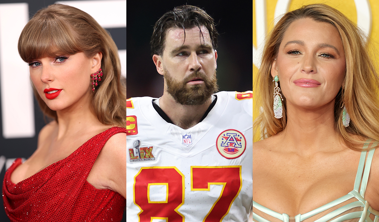 Taylor Swift, Travis Kelce, Blake Lively