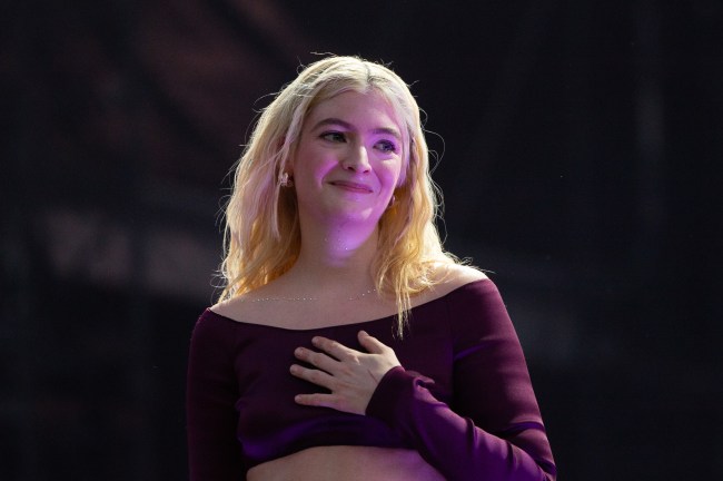 BUDAPEST, HUNGARY - AUGUST 14: Lorde performs at Sziget Festival 2023 on August 14, 2023 in Budapest, Hungary.