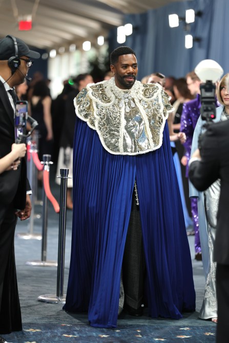 NEW YORK, NEW YORK - MAY 05: Colman Domingo, Met Gala Co-Chair, attends the 2025 Met Gala Celebrating "Superfine: Tailoring Black Style" at the Metropolitan Museum of Art on May 05, 2025 in New York City.
