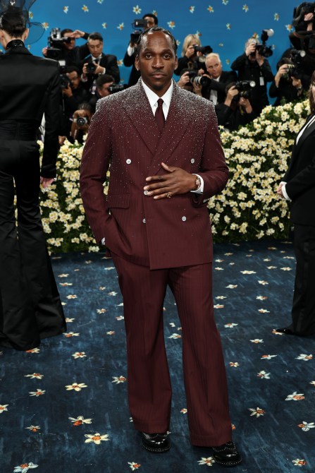 NEW YORK, NEW YORK - MAY 05: Pusha T attends the 2025 Met Gala Celebrating "Superfine: Tailoring Black Style" at Metropolitan Museum of Art on May 05, 2025 in New York City.