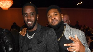 BEVERLY HILLS, CALIFORNIA - JANUARY 25: (L-R) Sean 'Diddy' Combs and Usher attend the Pre-GRAMMY Gala and GRAMMY Salute to Industry Icons Honoring Sean "Diddy" Combs on January 25, 2020 in Beverly Hills, California.
