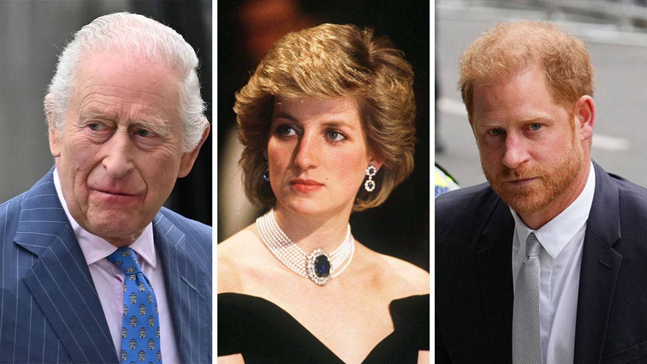 Prince Harry, Princess Diana, King Charles
