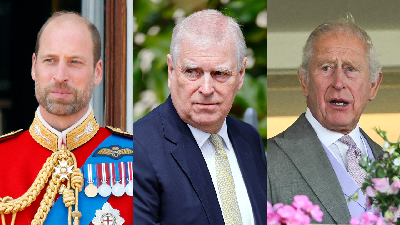 Prince WIlliam, Prince Andrew, King Charles