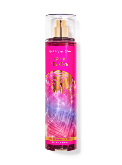 Bath & Body Works Pink Tie Dye Fine Fragrance Mist