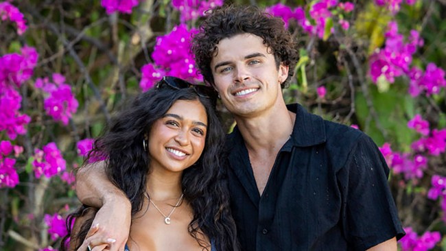 LOVE ISLAND USA -- Episode 725 -- Pictured: (l-r) Cierra Ortega, Nicolas “Nic” Vansteenberghe 