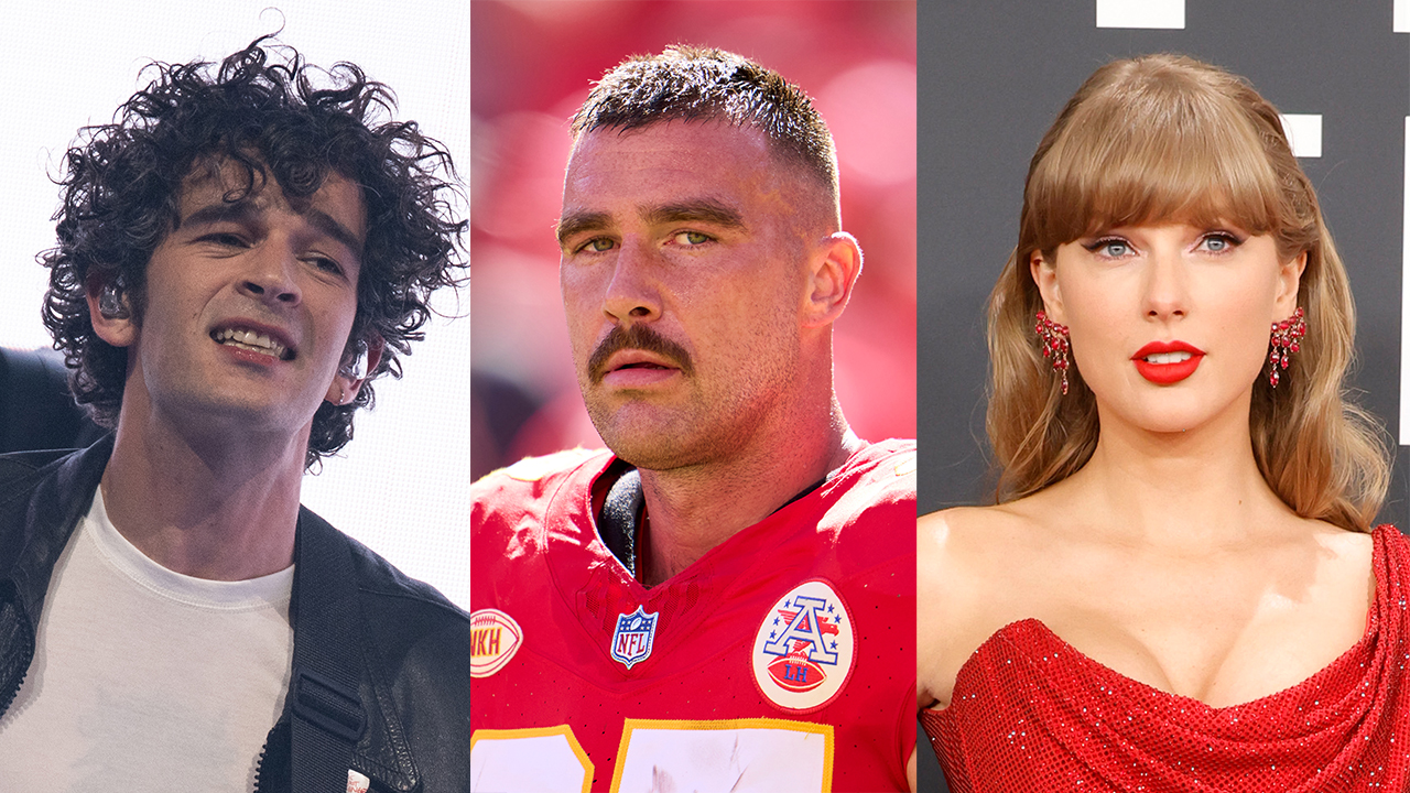 Matty Healy, Travis Kelce, Taylor Swift