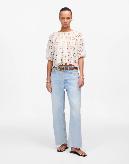 Madewell Low-Slung Baggy Crop