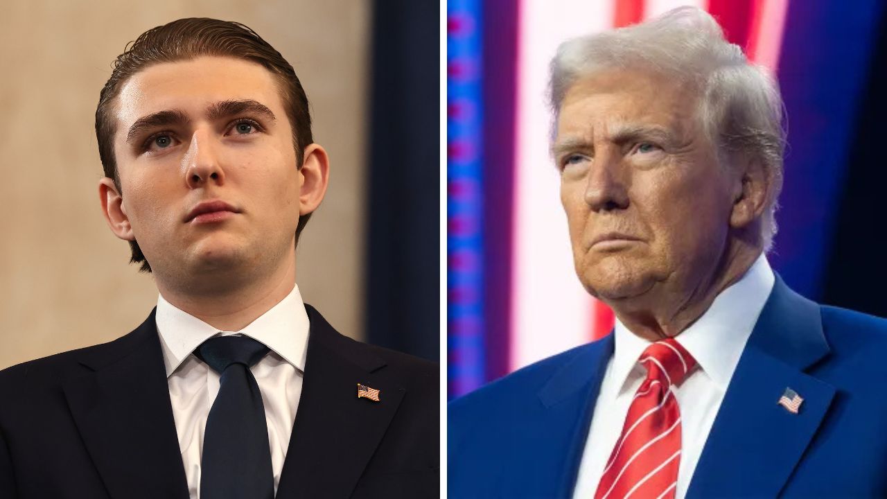 Barron Trump, Donald Trump
