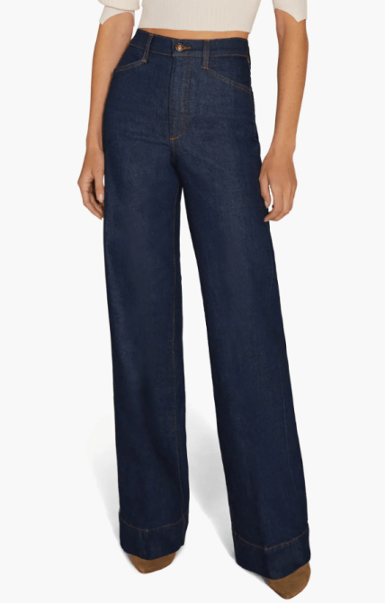 Favorite Daughter The Mischa Super High Waist Wide Leg Jeans