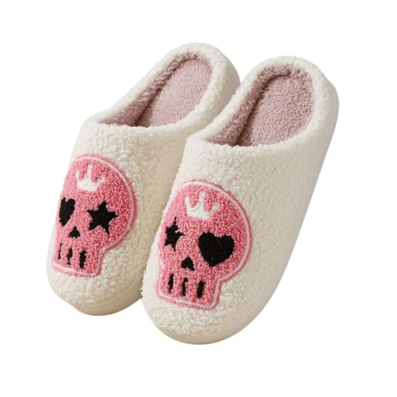 We Found The Cutest Halloween Version of the Viral Happy Face Slippers