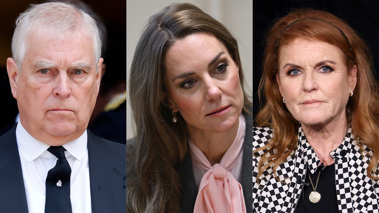 Prince Andrew, Kate Middleton, Sarah Ferguson