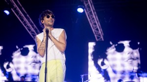 Louis Tomlinson performs at Lollapalooza India 2025 on March 9, 2025 in Mumbai, India.