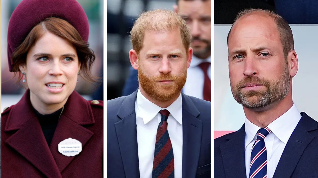 Princess Eugenie, Prince Harry, Prince William