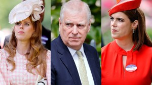 Princess Eugenie, Beatrice, Andrew