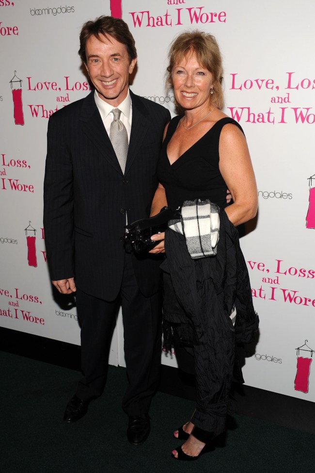 This image has an empty alt attribute; its file name is martin-short-nancy-dolman.jpg
NEW YORK - OCTOBER 01: Actor Martin Short and Nancy Short attend the after party for the Off Broadway opening night of "Love, Loss and What I Wore" at Bryant Park Grill on October 1, 2009 in New York City.