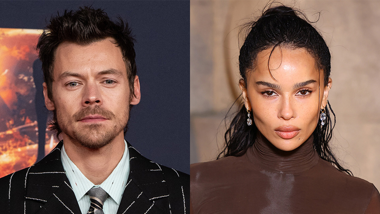 Harry Styles and Zoë Kravitz in 2026.