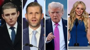 Barron Trump, Eric Trump, Donald Trump, Tiffany Trump