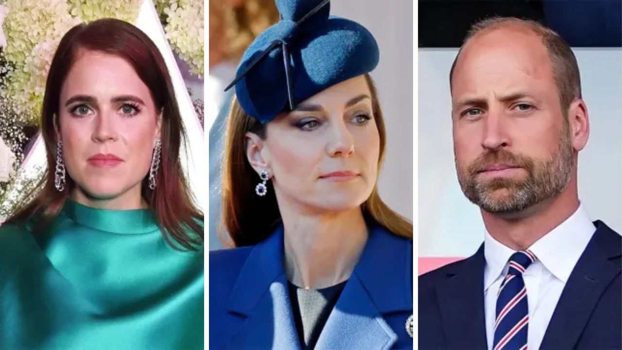 Kate Middleton, Princess Eugenie, Prince William