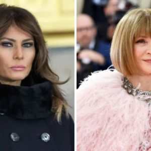 Melania Trump and Anna Wintour